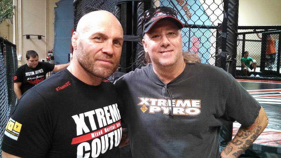 Commercial Shoot with MMA Fighter Randy Couture