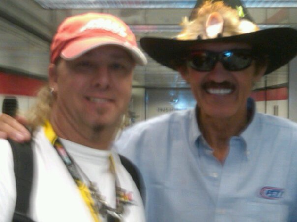 King of Extreme, Rich Hopkins with King of NASCAR Richard Petty