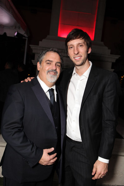 Jon Landau and Joel David Moore at event of The 82nd Annual Academy Awards (2010)