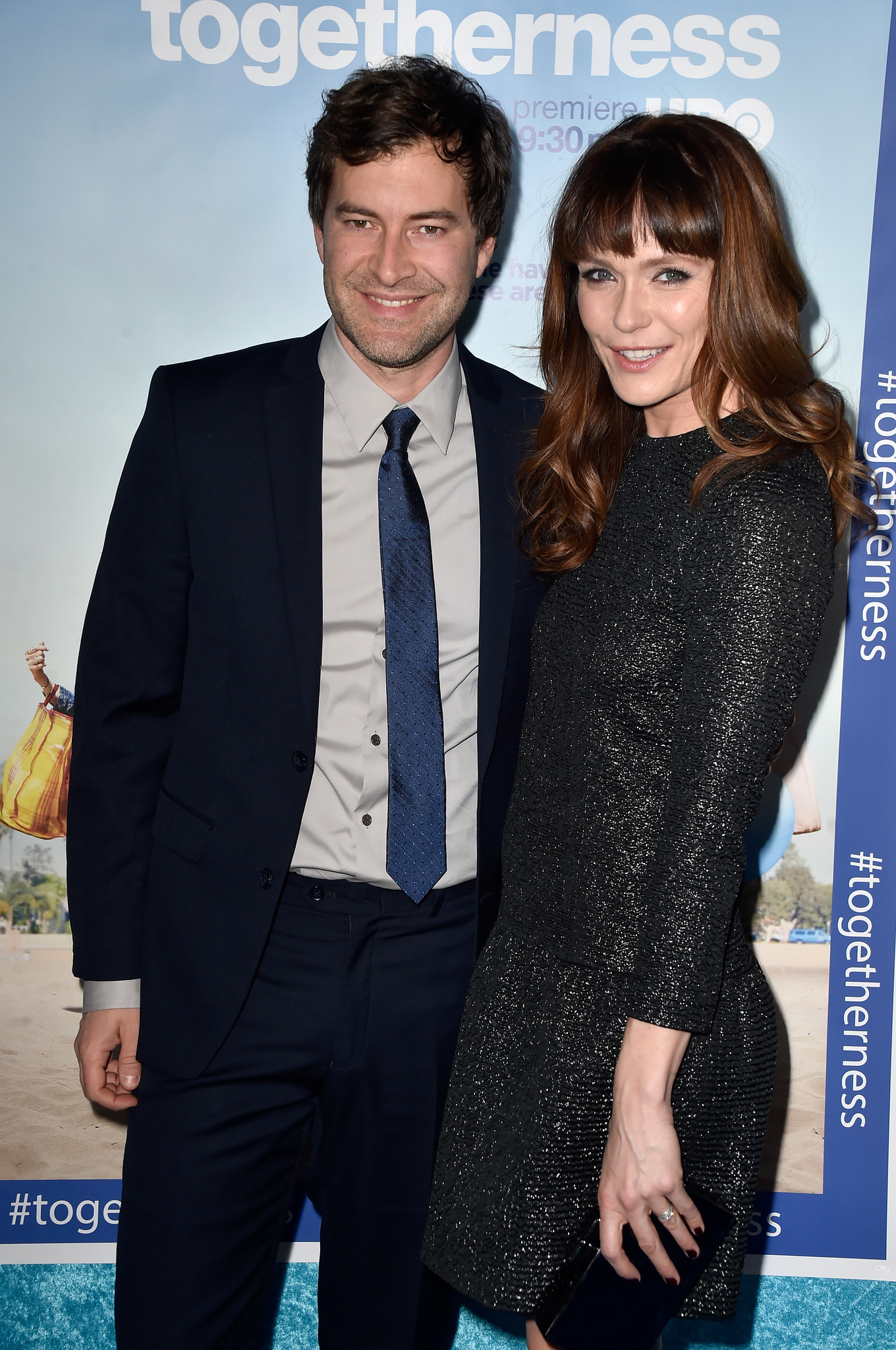Mark Duplass and Katie Aselton at event of Togetherness (2015)