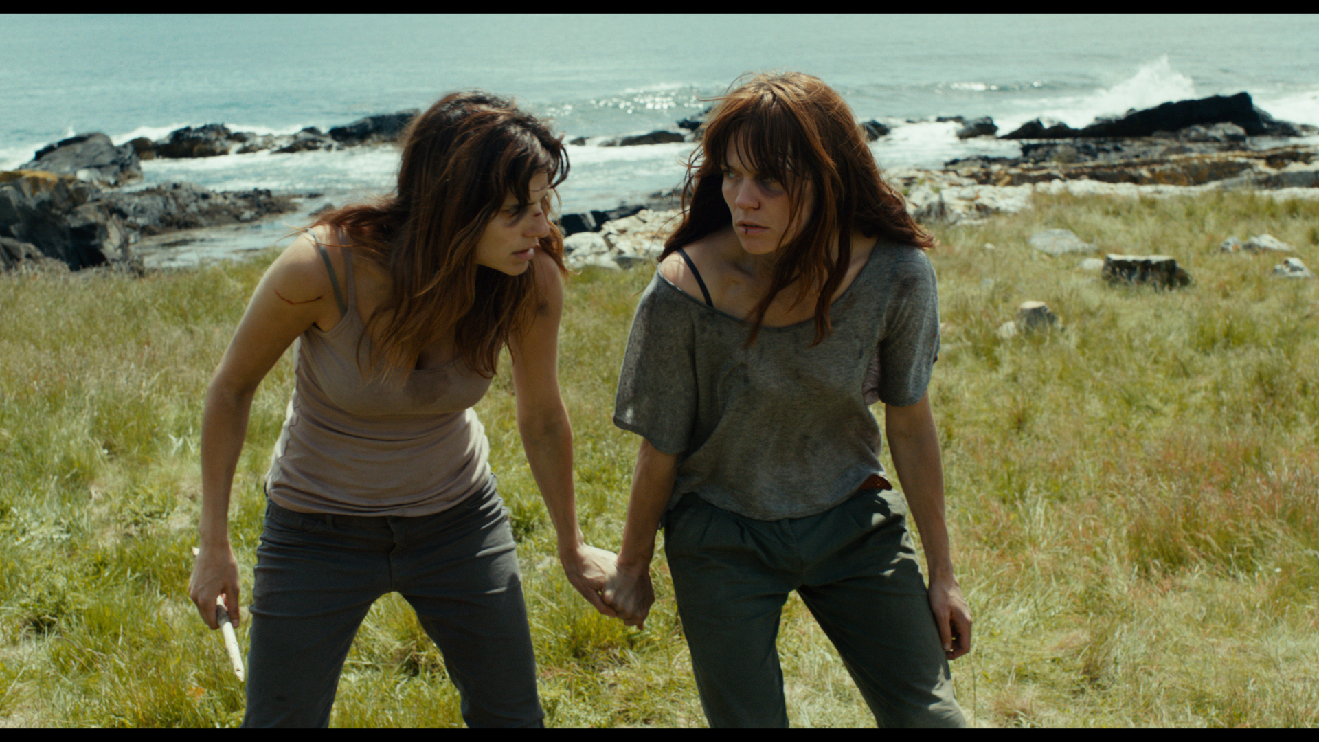 Still of Katie Aselton and Lake Bell in Black Rock (2012)