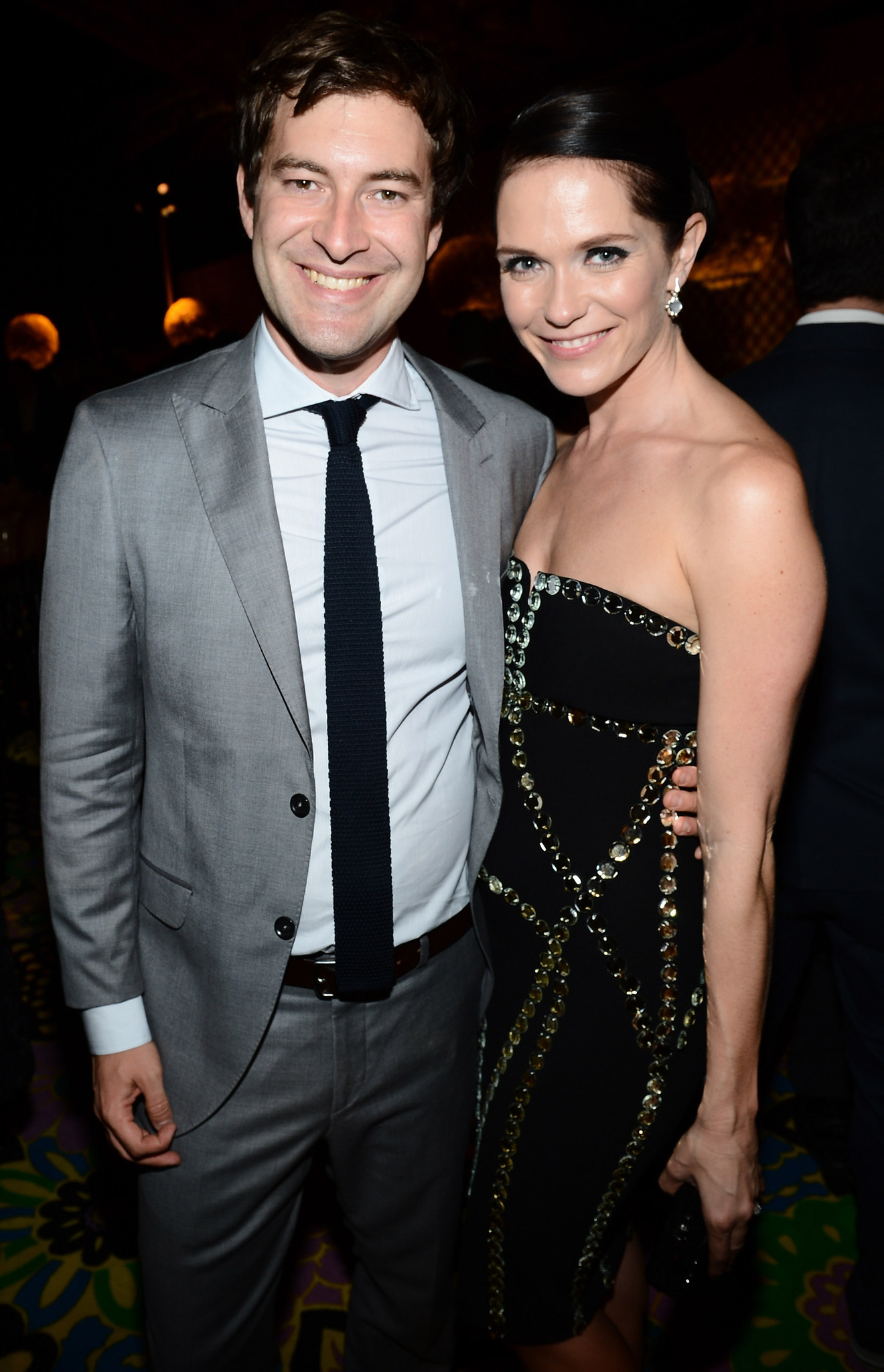 Mark Duplass and Katie Aselton at event of The 64th Primetime Emmy Awards (2012)