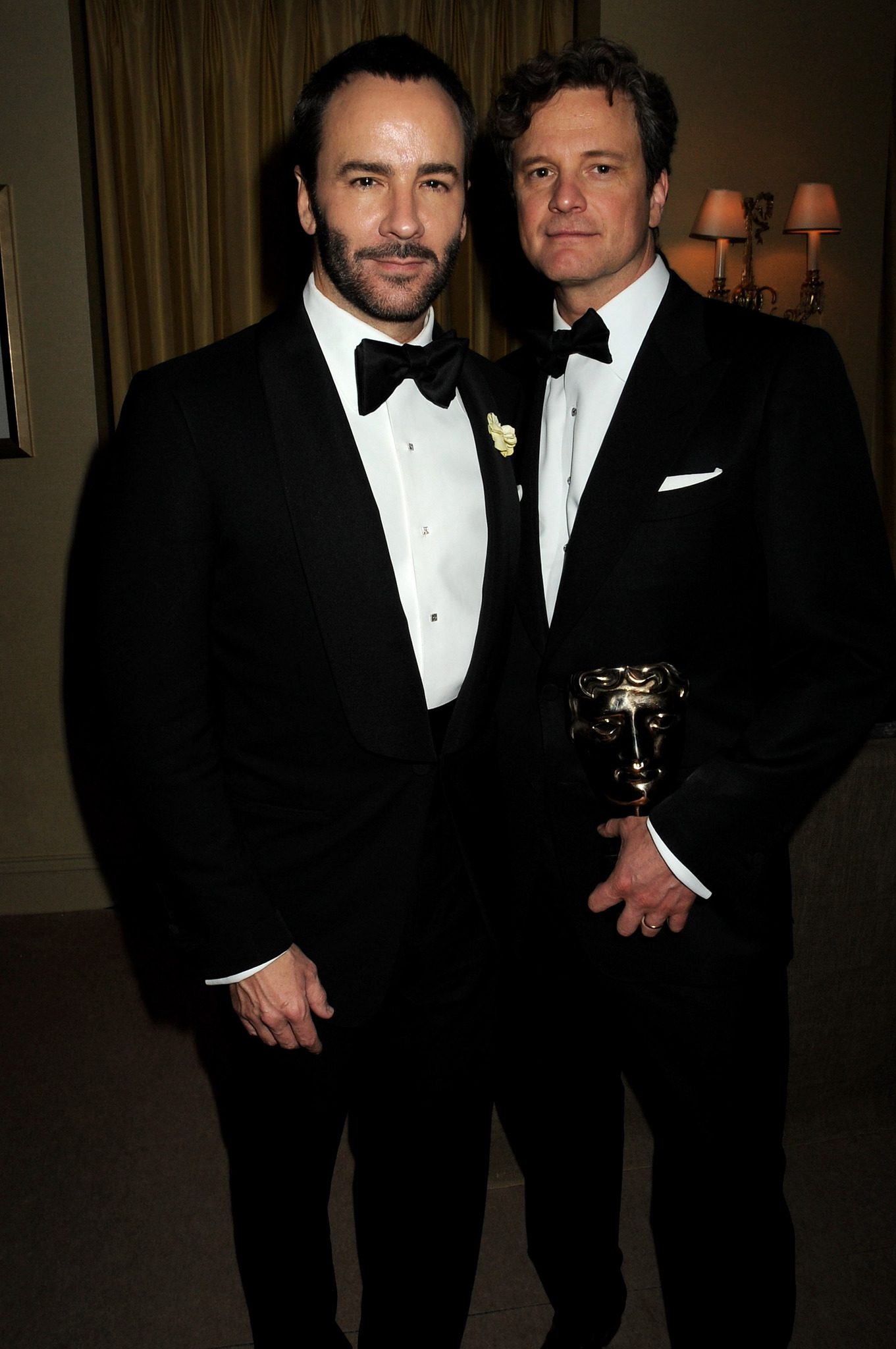 Colin Firth and Tom Ford