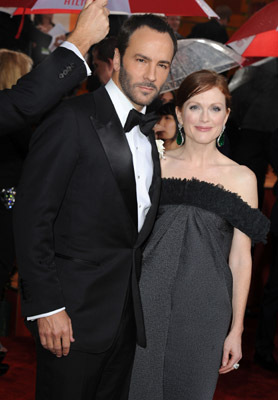 Julianne Moore and Tom Ford