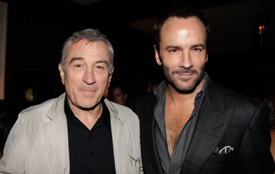 Robert De Niro and Tom Ford at event of A Single Man (2009)
