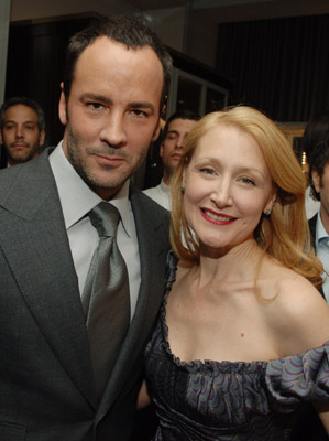Patricia Clarkson and Tom Ford