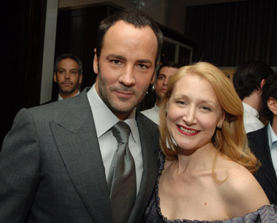 Patricia Clarkson and Tom Ford