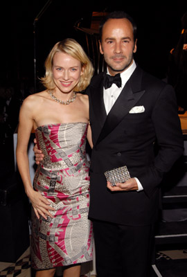 Naomi Watts and Tom Ford