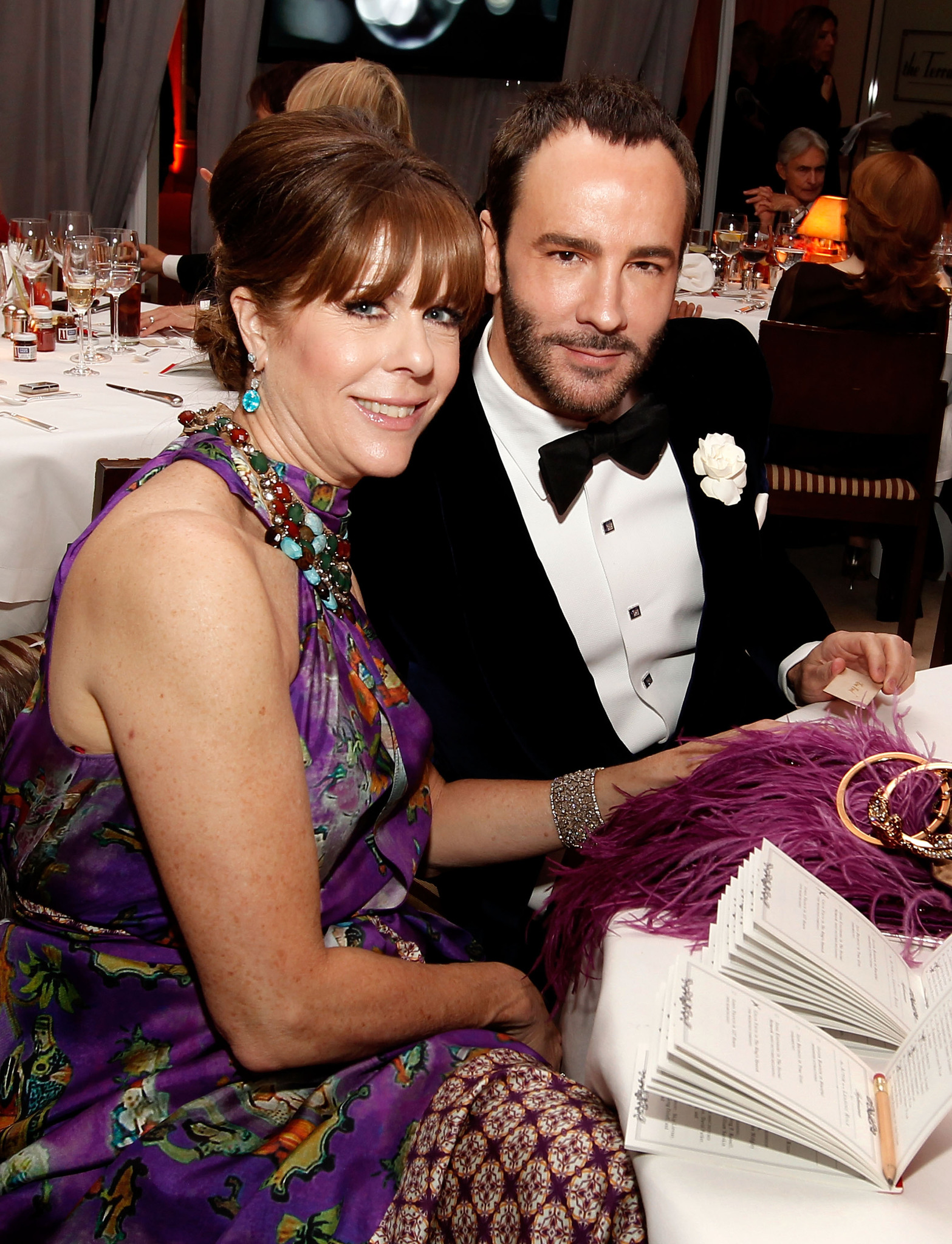 Rita Wilson and Tom Ford
