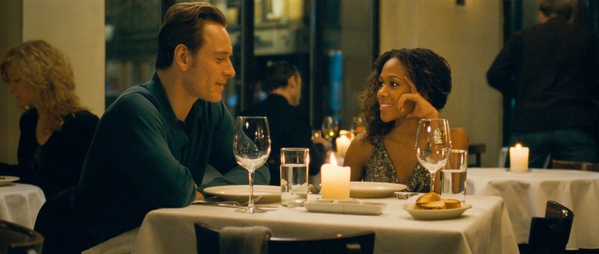 Still of Michael Fassbender and Nicole Beharie in Geda (2011)