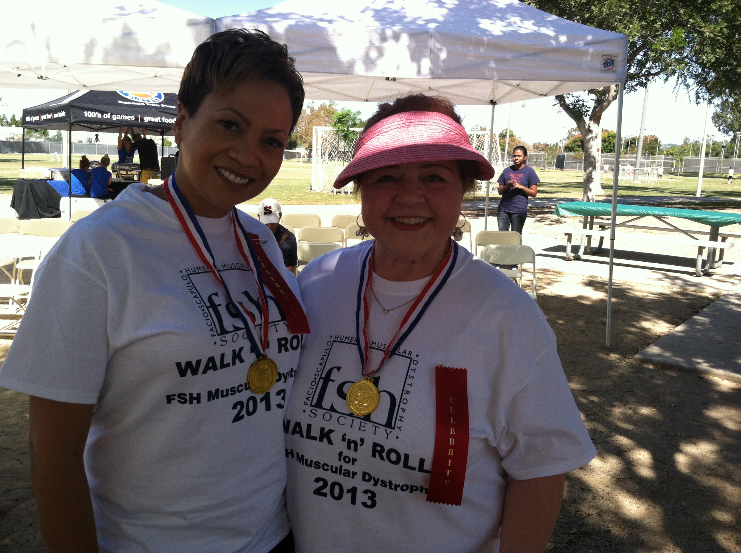Celebrity Walk N Roll for FSH Muscular Dystrophy with Patrika Darbo
