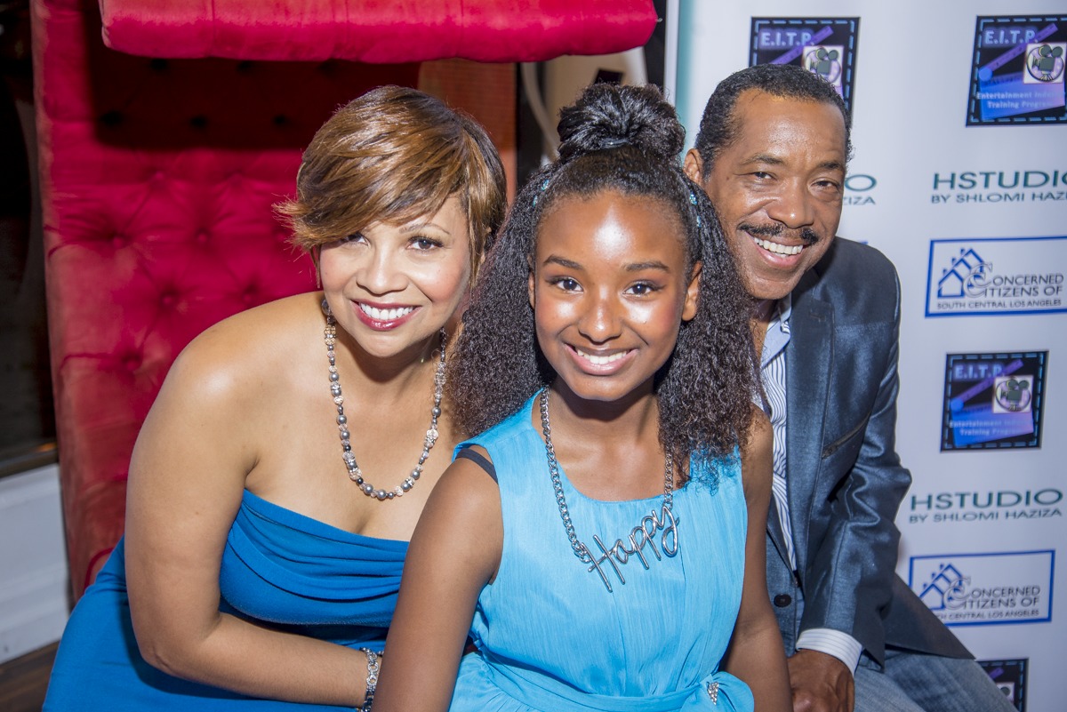 Millena Gay, Nay Nay Kirby and Obba Babatunde at the celebration for Clarissa's Gift July 2014