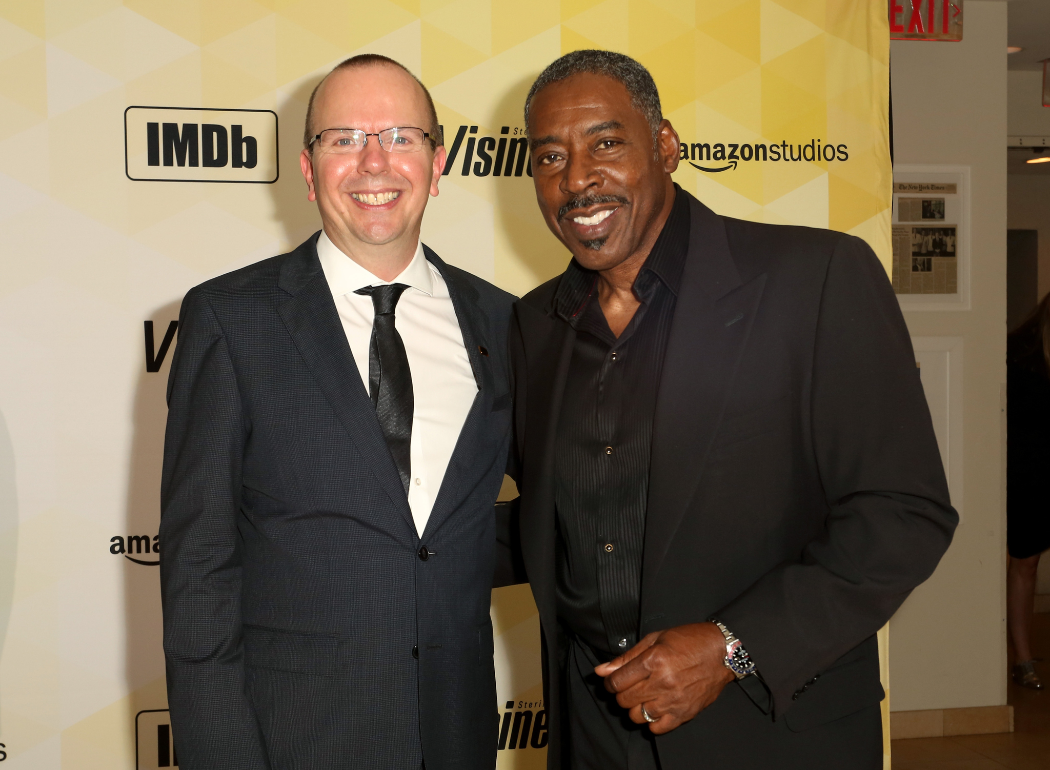 Ernie Hudson and Col Needham at event of IMDb on the Scene (2015)