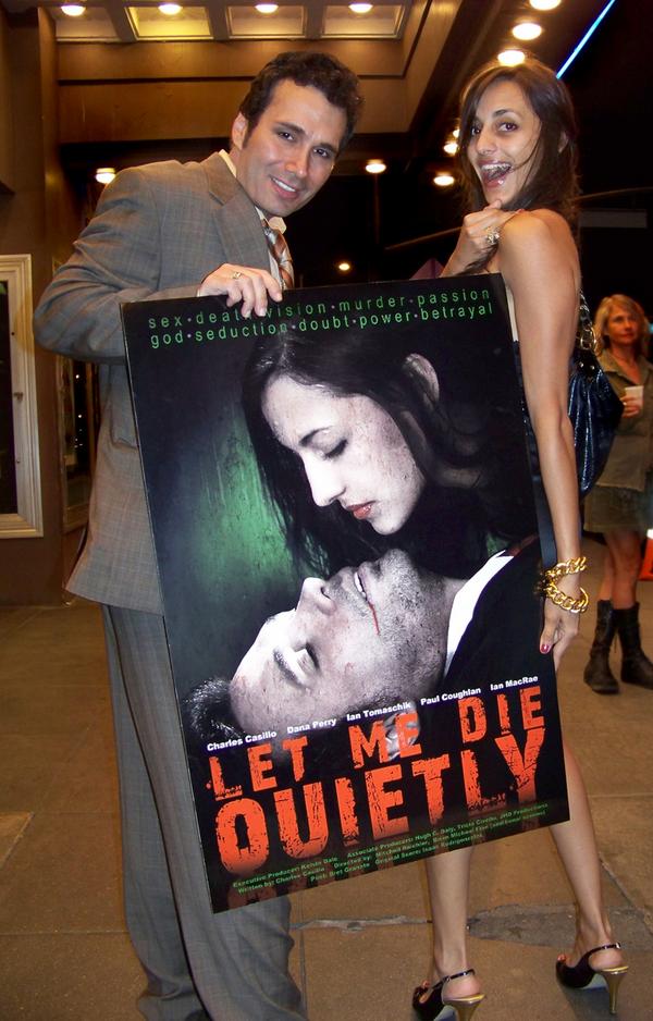 Charles Casillo and Dana Perry at the Los Angeles premiere of 