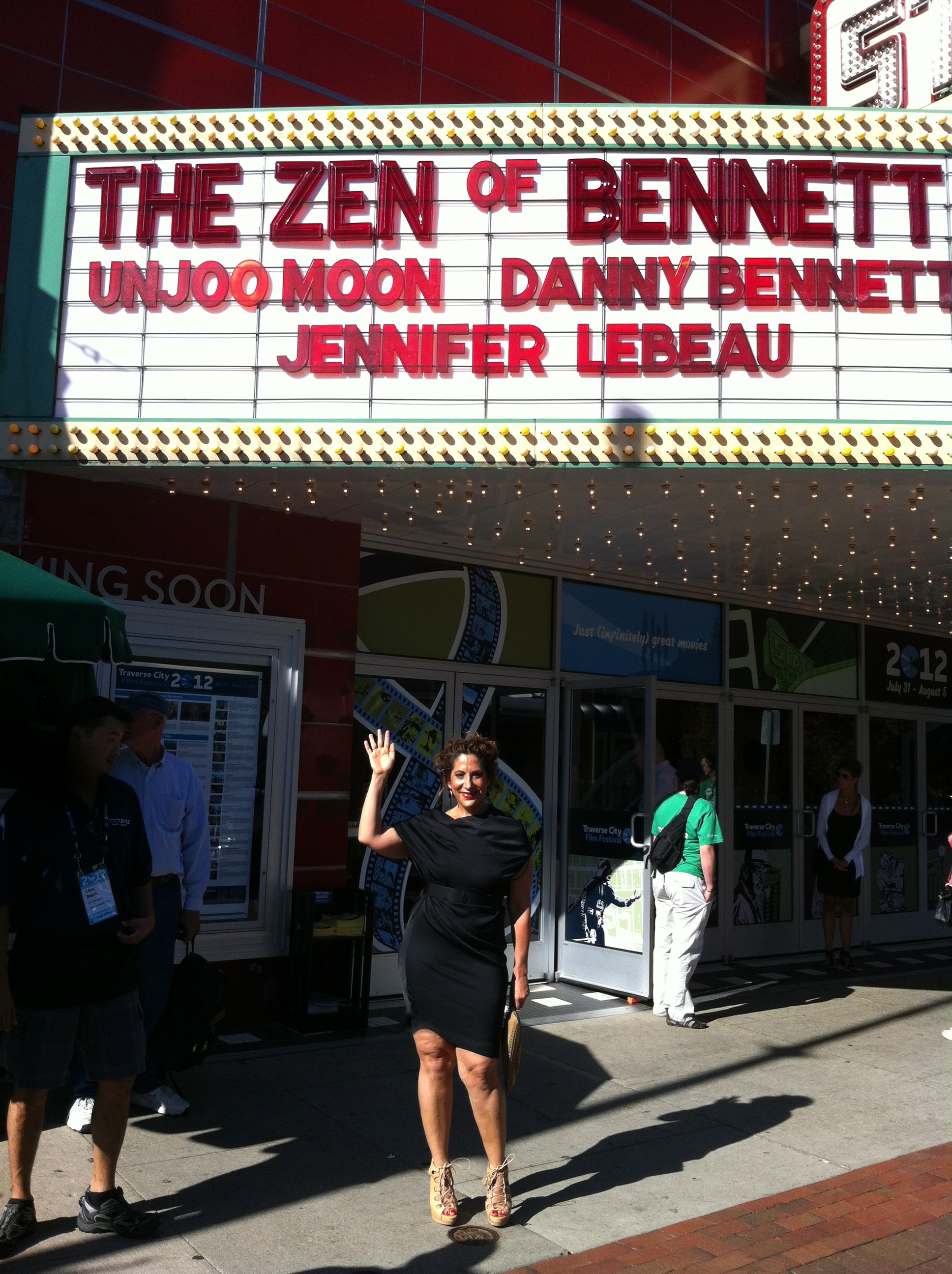 Producer Jennifer Lebeau, August 5, 2012 @ Closing Night Traverse Film Festival