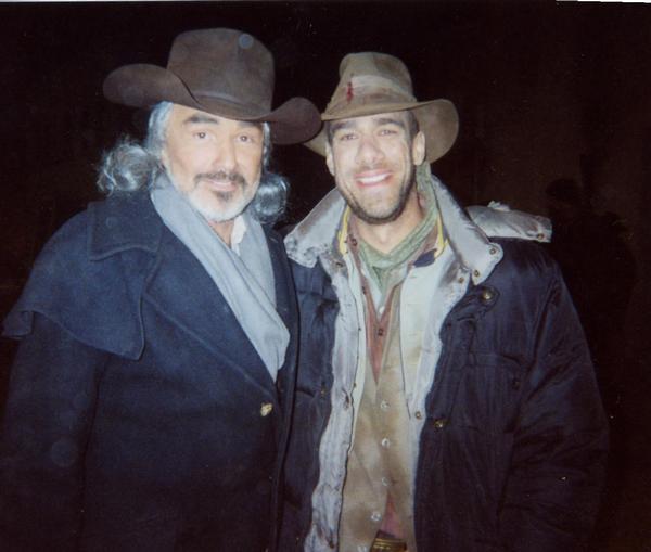 David Figlioli and Burt Reynolds in HARD GROUND