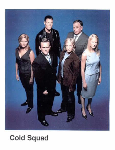 Matthew Bennett, Garry Chalk, Joely Collins, Tahmoh Penikett, Julie Stewart and Sonja Bennett in Cold Squad (1998)