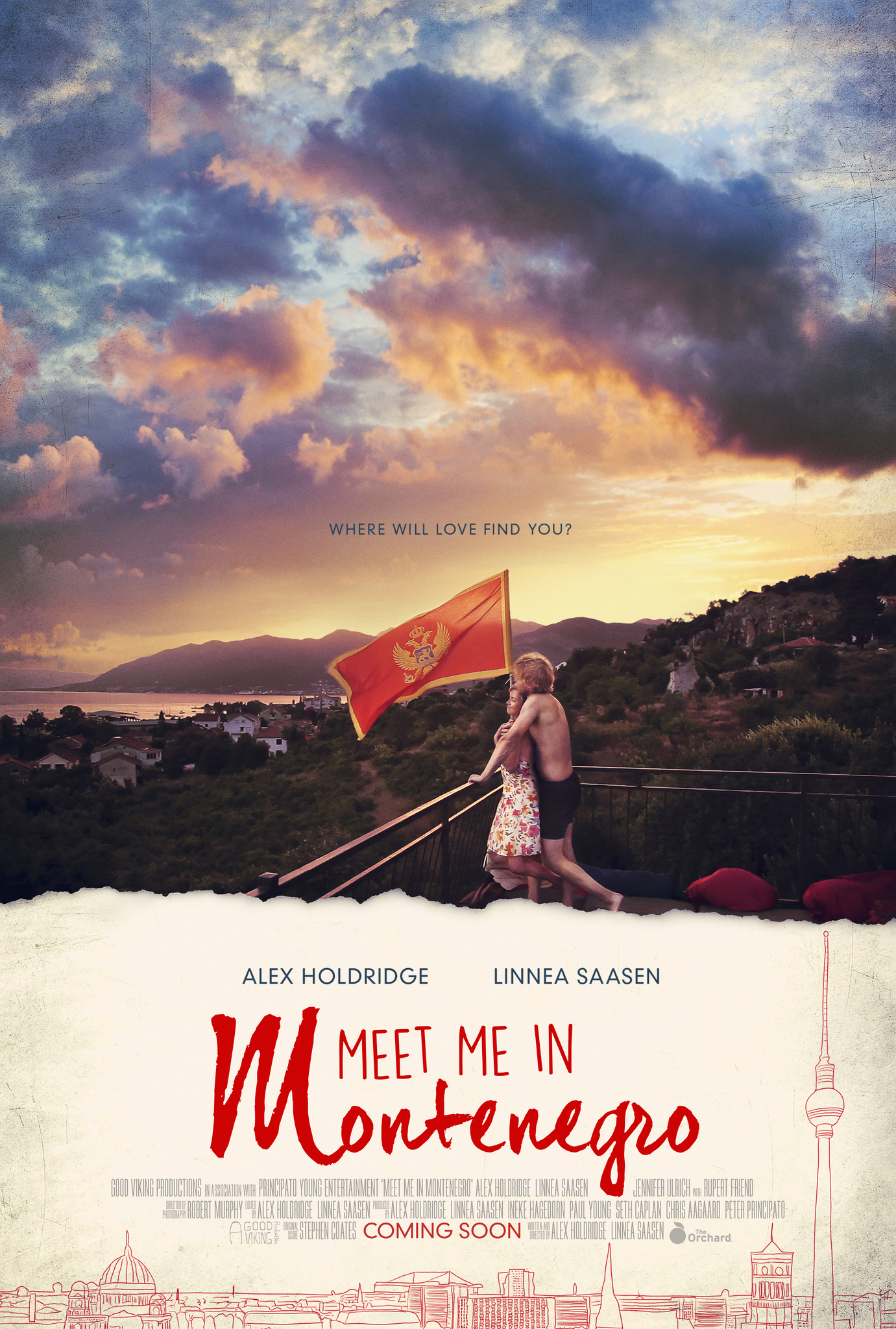 Alex Holdridge and Linnea Saasen in Meet Me in Montenegro (2014)