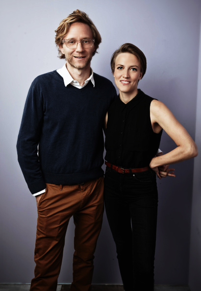 Linnea Saasen and Alex Holdridge at Toronto International Film Festival for the film 