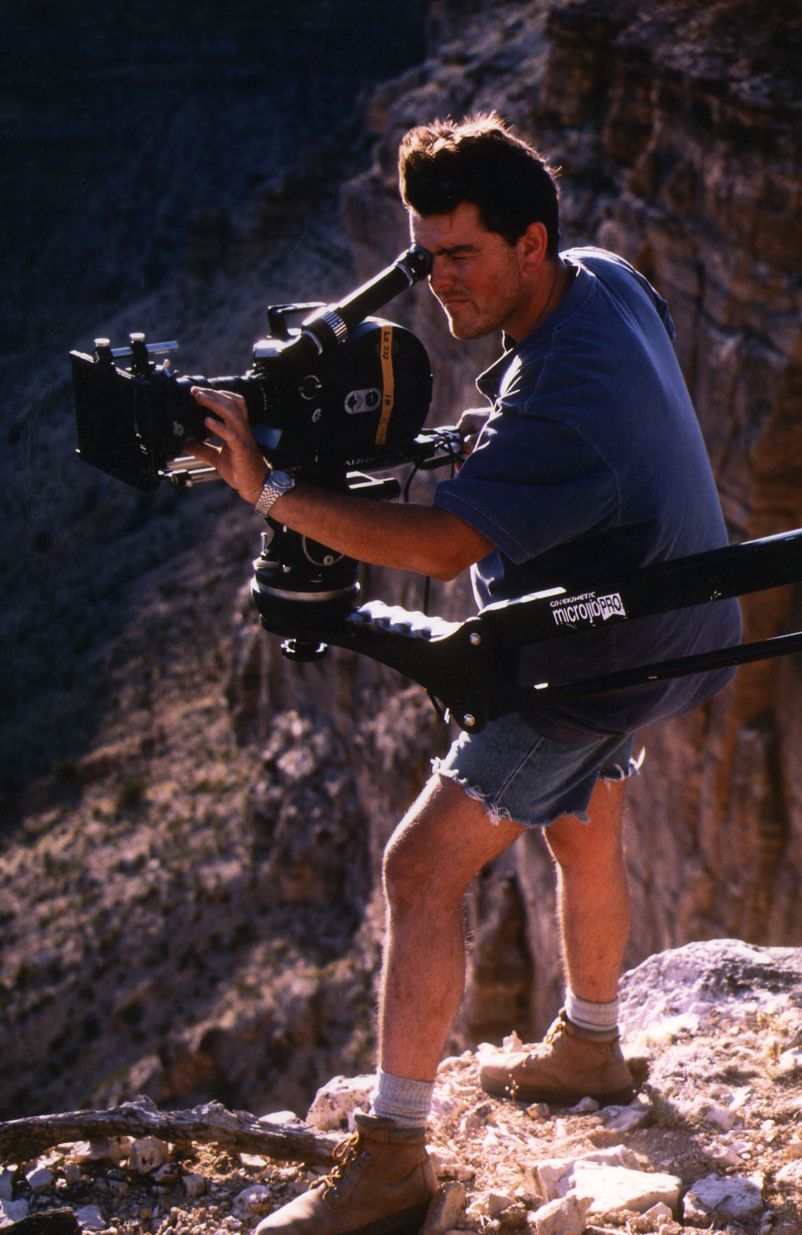 Filming for 'The Condor, The Coyote and The Canyon'