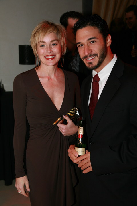 November 2007 Sharon Stone Rocky Abou-Sakher