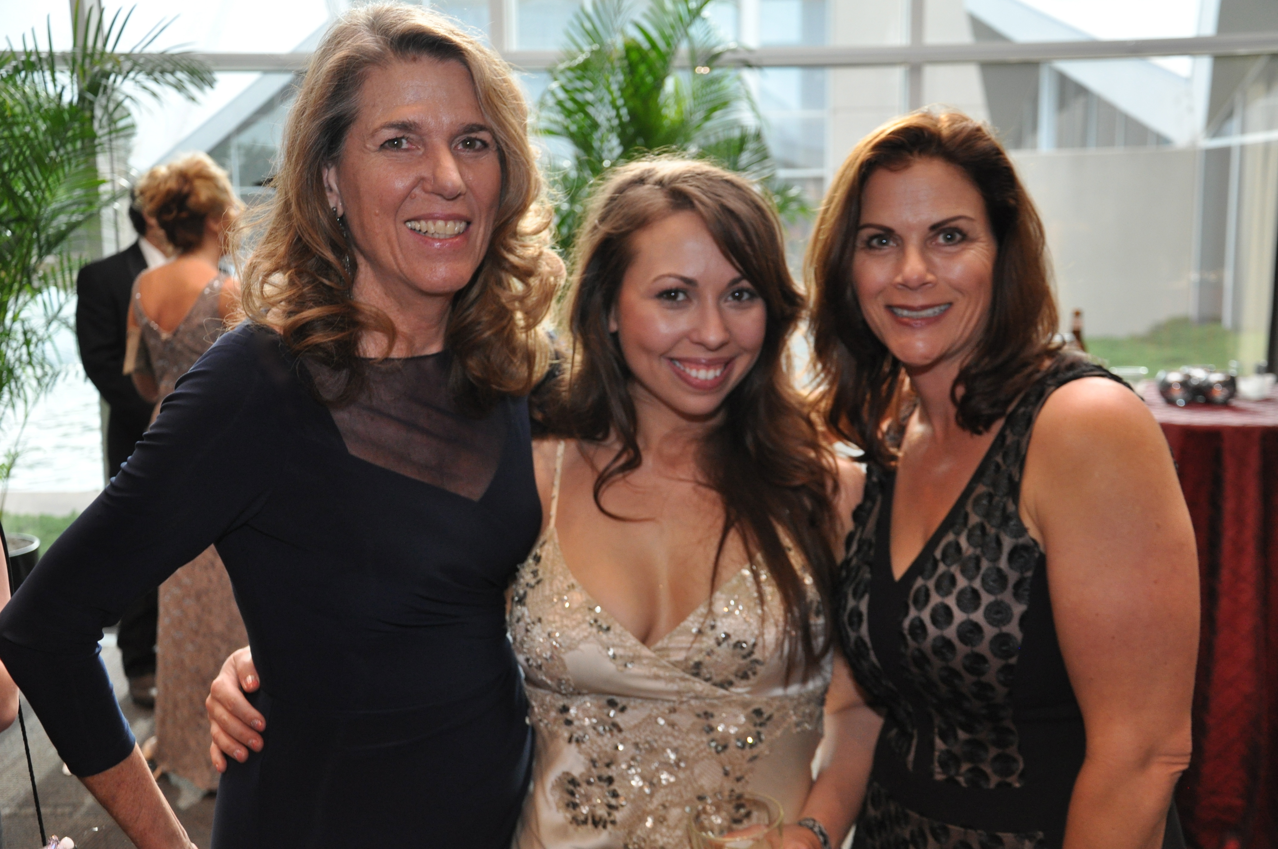 Kristina Kiehl, Melanie Brooke Sweeney and Maria McDonald at the Western Heritage Awards at the National Cowboy Hall of Fame.