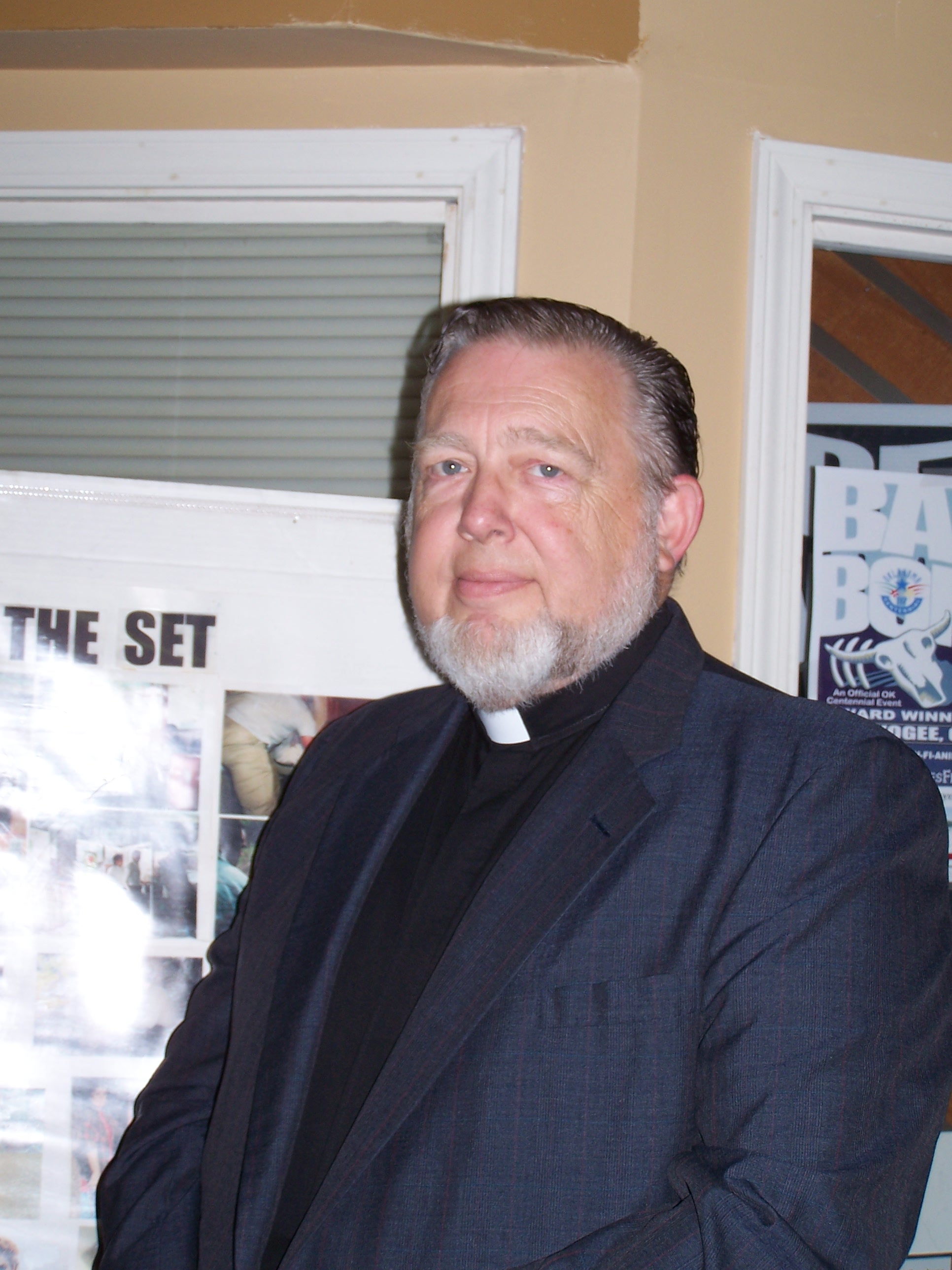 As Father Andrew in Sacred Bloods