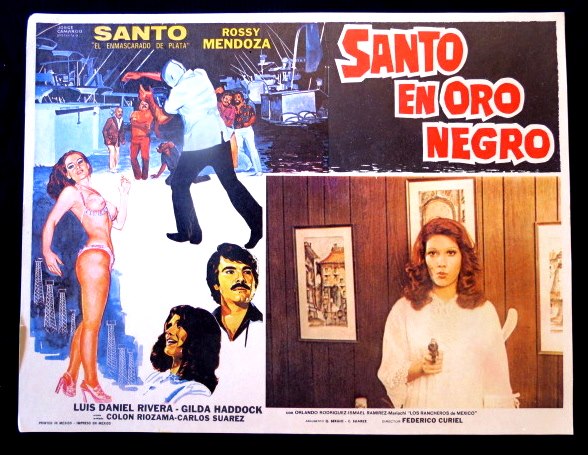 Santo en Oro Negro movie poster