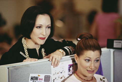 Bebe Neuwirth as Lana and Kathryn Hahn as Michelle