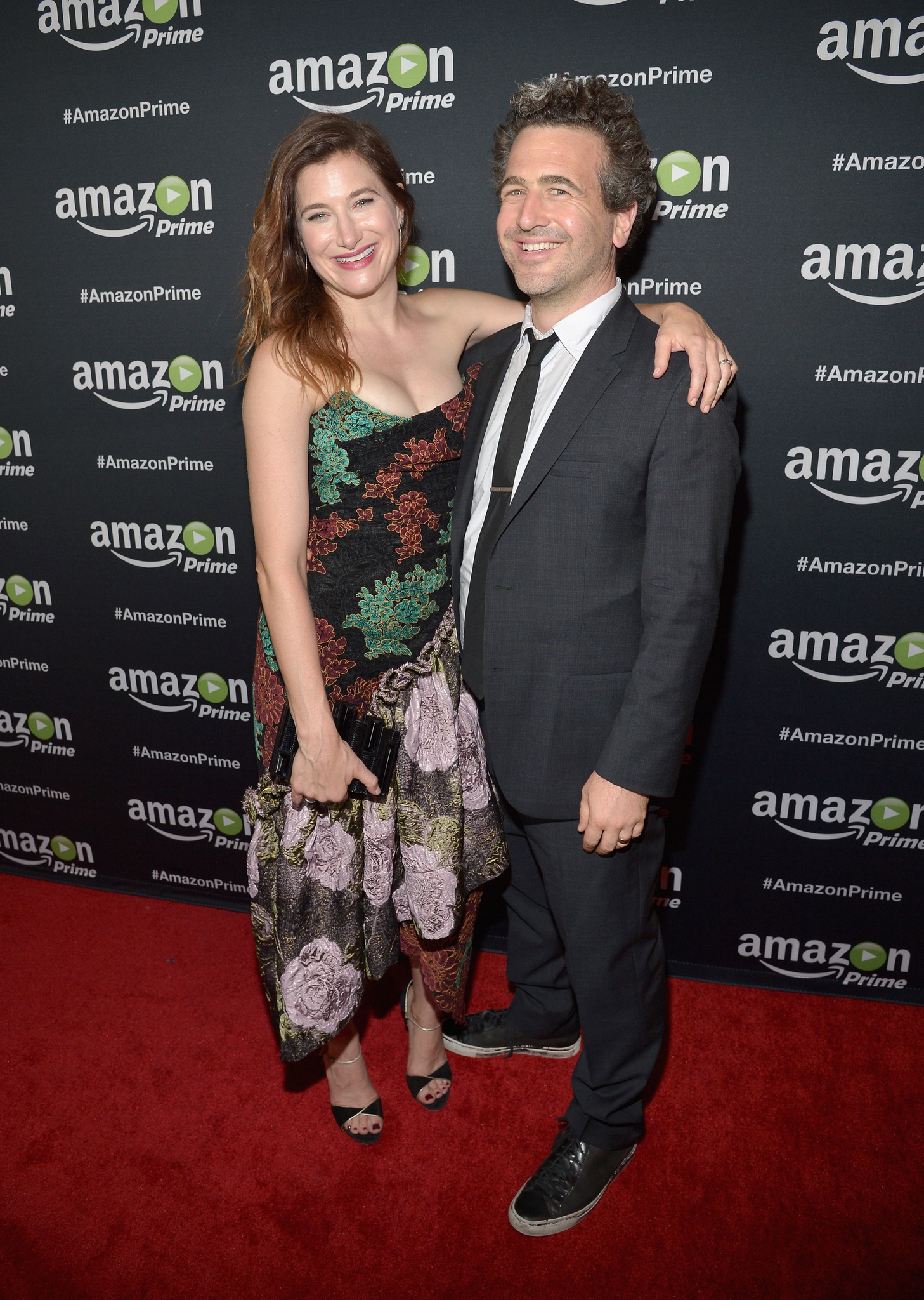 Ethan Sandler and Kathryn Hahn at event of The 67th Primetime Emmy Awards (2015)