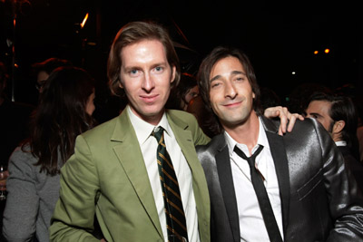 Adrien Brody and Wes Anderson at event of The Darjeeling Limited (2007)