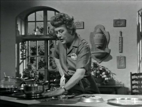 Still of Julia Child in The French Chef (1962)