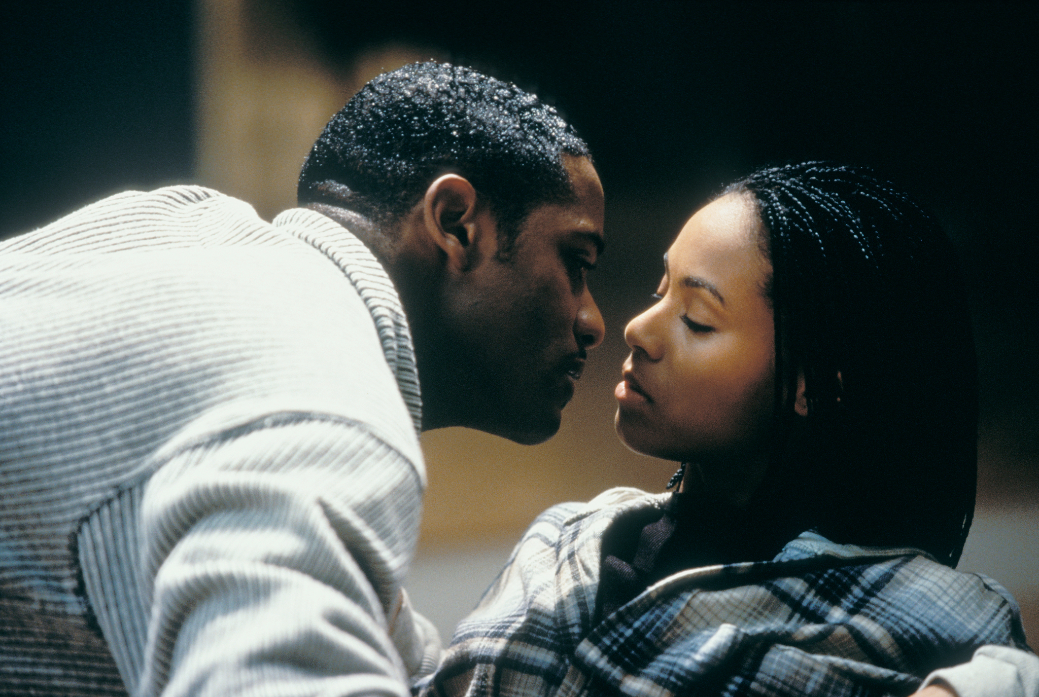 Still of Jada Pinkett Smith and Blair Underwood in Set It Off (1996)