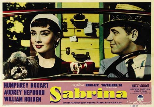 Audrey Hepburn and William Holden in Sabrina (1954)