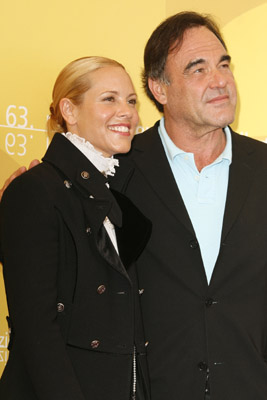 Oliver Stone and Maria Bello at event of World Trade Center (2006)