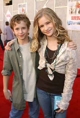 Jenna Boyd and Cayden Boyd at event of Eight Below (2006)