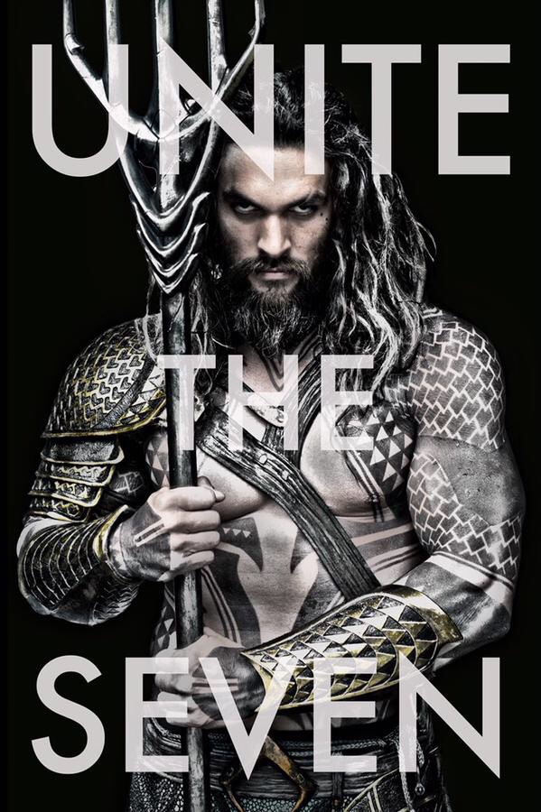 Jason Momoa in Batman v Superman: Dawn of Justice. Application by; Kate Biscoe, Rocky Faulkner & Richard Redlefseon. Tattoos provided by Tinsley Transfers.