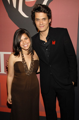 America Ferrera and John Mayer