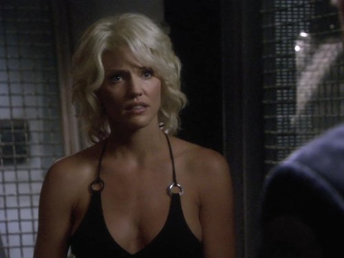 Still of Tricia Helfer in Battlestar Galactica (2004)