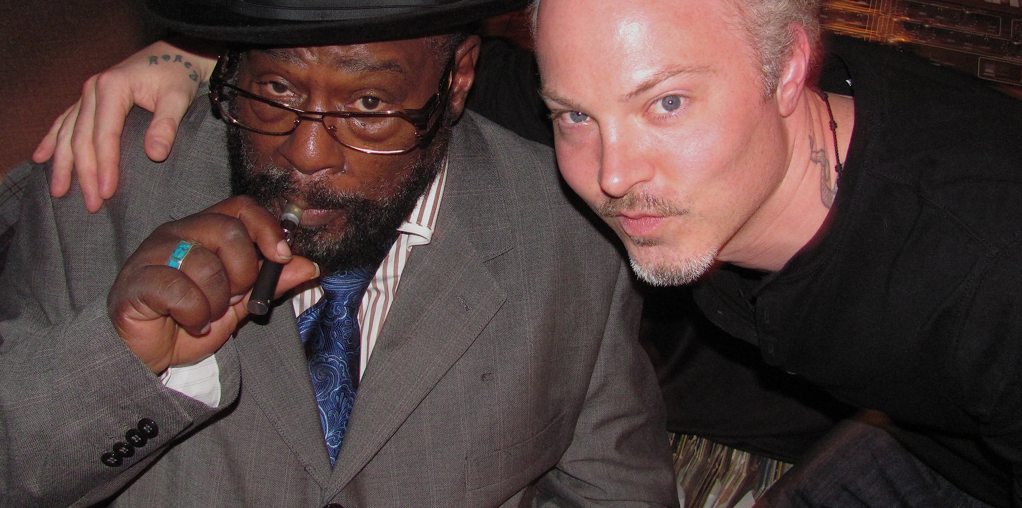 w/ George Clinton at Yetti's Studio