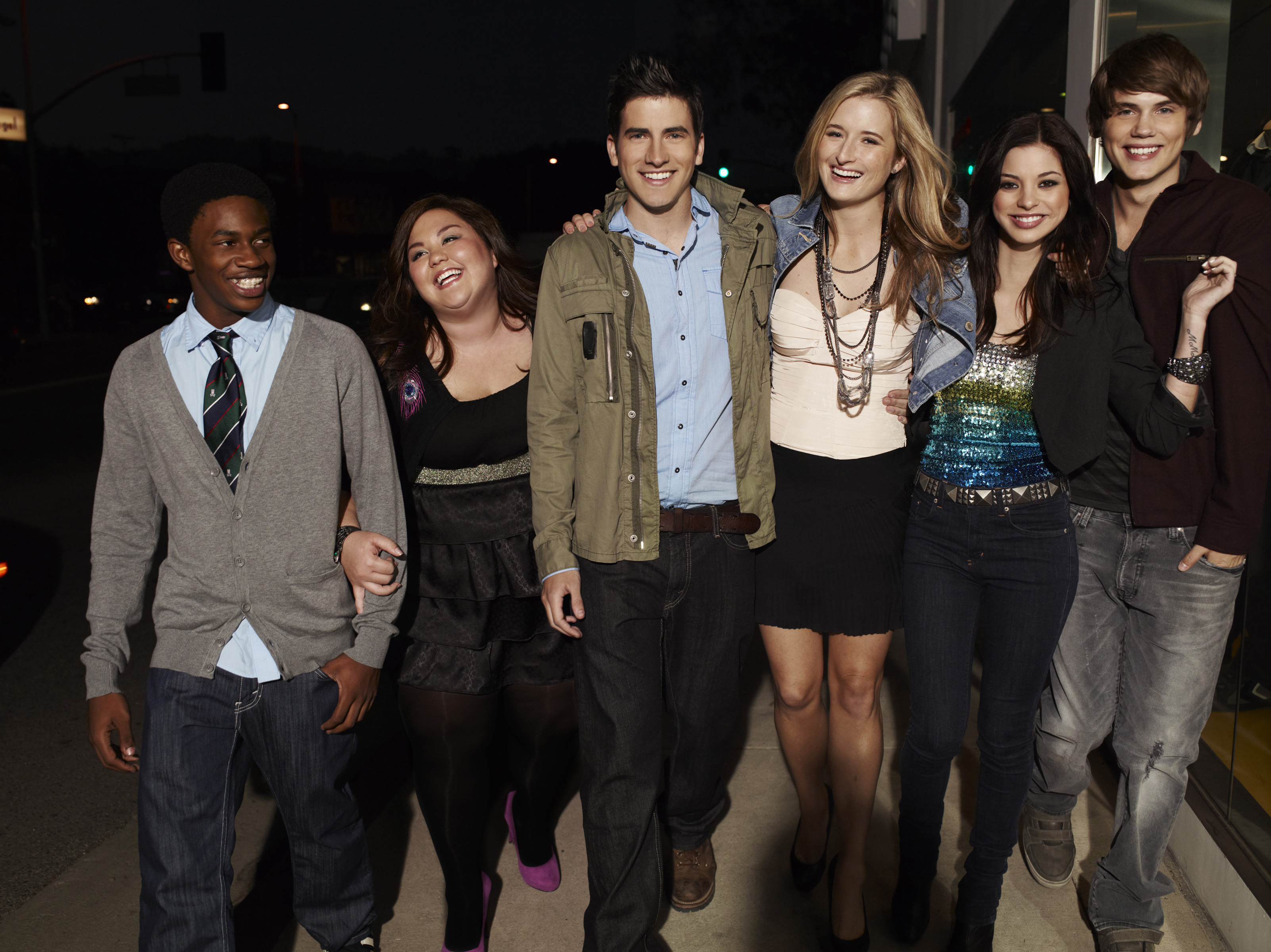 Still of Jolene Purdy, Gia Mantegna, Malcolm David Kelley, Tony Oller, Ryan Rottman and Grace Gummer in Gigantic (2010)