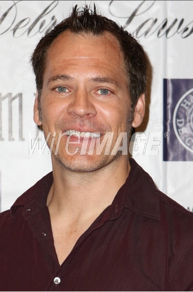 Writer Tom Rule attends the 'Paranormal Movie' wrap party at The Writer's Room on July 29, 2012 in Los Angeles, California.