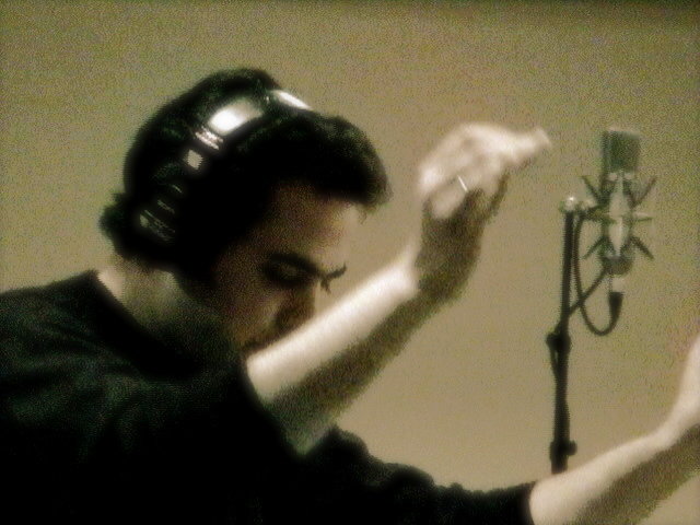 Semih Tareen conducting the score for HUSH.