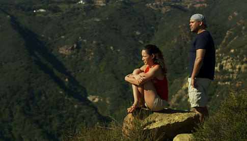 Still of Kimberly-Rose Wolter and Daniel Cariaga in Tre (2006)