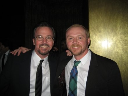 Chris Doohan and Simon Pegg