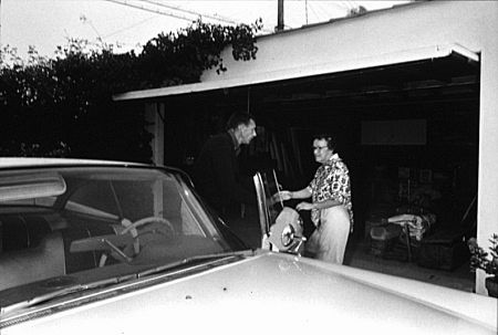 M. Monroe's house keeper Eunice Murray the day after Monroe's death. 8-5-62