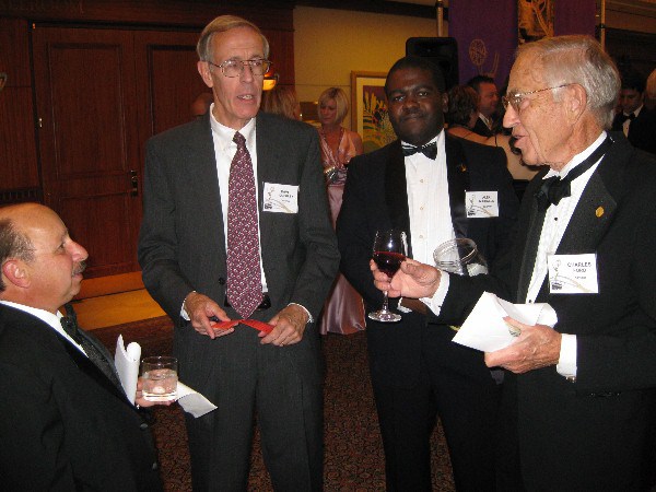 Lil John Rinaldi, Dave Cockley, Alex Michaels and Charles Bud Ford 2009 Emmy Awards