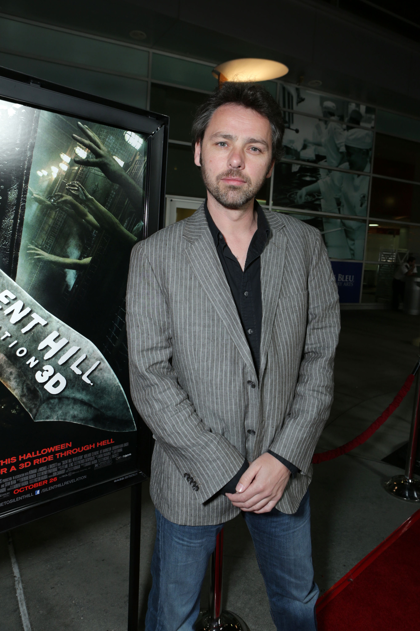 Michael J. Bassett at event of Silent Hill: Revelation 3D (2012)