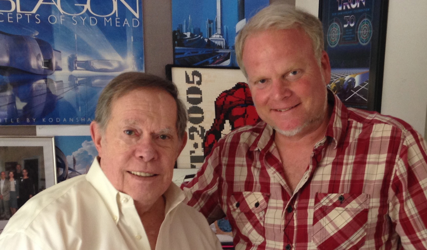 Director Danny Miller with Futurist Artist Syd Mead