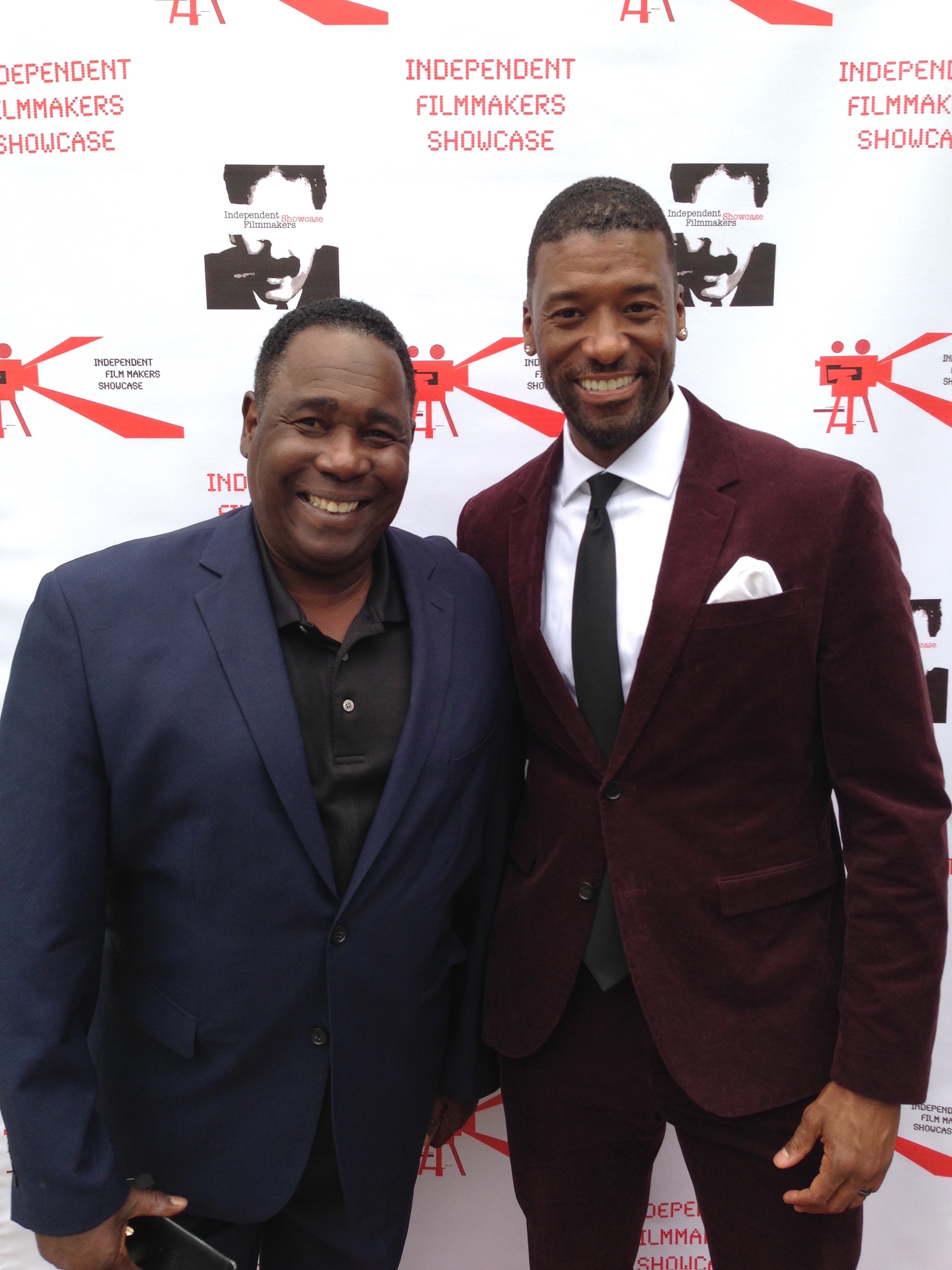 Actor/writer/director Moe Irvin & Ernest Harden Jr.